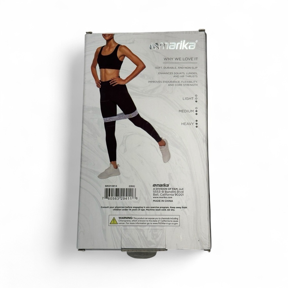Marika Resistance Bands in Gray and Black - Picture 2 of 5